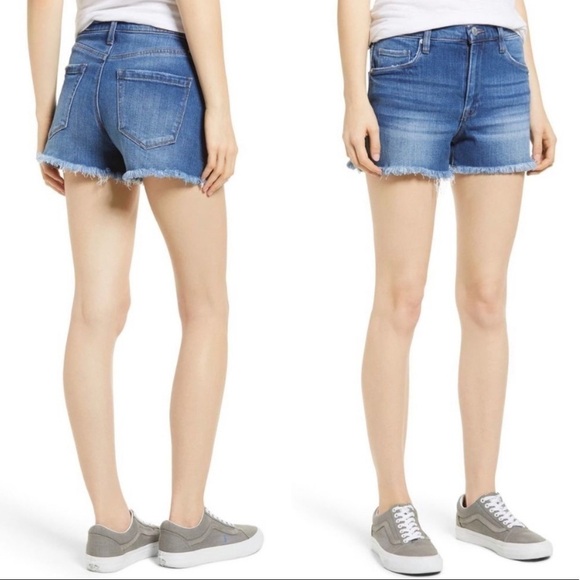 BLANKNYC Shorts Lenox High Waist Cutoff Denim 694 - Picture 1 of 7